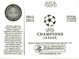 2012-13 Panini UEFA Champions League Stickers #434 Mikhail Sivakov Back
