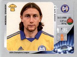 2012-13 Panini UEFA Champions League Stickers #434 Mikhail Sivakov Front