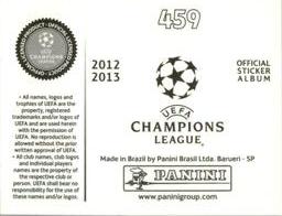 2012-13 Panini UEFA Champions League Stickers #459 David Villa Back