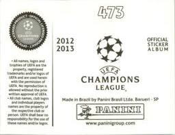 2012-13 Panini UEFA Champions League Stickers #473 Bruno Cesar Back