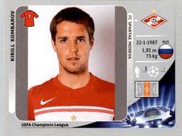 2012-13 Panini UEFA Champions League Stickers #486 Kirill Kombarov Front