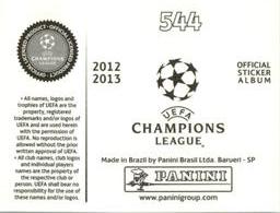 2012-13 Panini UEFA Champions League Stickers #544 Mossoro Back