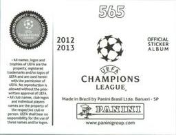 2012-13 Panini UEFA Champions League Stickers #565 Umut Bulut Back