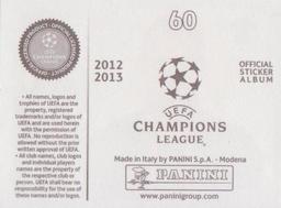 2012-13 Panini UEFA Champions League Stickers #60 Jeremy Menez Back