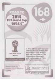 2013 Panini Road to 2014 FIFA World Cup Brazil Stickers #168 Arturo Vidal Back