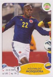 2013 Panini Road to 2014 FIFA World Cup Brazil Stickers #177 Aquivaldo Mosquera Front