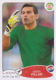 2013 Panini Road to 2014 FIFA World Cup Brazil Stickers #201 Justo Villar Front