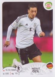 2013 Panini Road to 2014 FIFA World Cup Brazil Stickers #48 Mesut Ozil Front