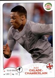 2013 Panini Road to 2014 FIFA World Cup Brazil Stickers #123 Alex Oxlade-Chamberlain Front