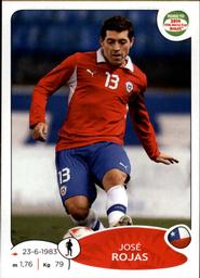 2013 Panini Road to 2014 FIFA World Cup Brazil Stickers #160 Jose Rojas Front