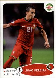 2013 Panini Road to 2014 FIFA World Cup Brazil Stickers #316 Joao Pereira Front