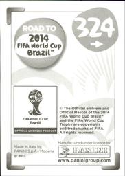 2013 Panini Road to 2014 FIFA World Cup Brazil Stickers #324 Eder Back