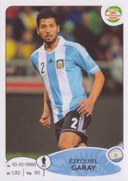 2013 Panini Road to 2014 FIFA World Cup Brazil Stickers #58 Ezequiel Garay Front