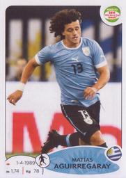 2013 Panini Road to 2014 FIFA World Cup Brazil Stickers #81 Matias Aguirregaray Front