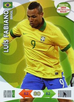 2013 Panini Adrenalyn XL Road to 2014 FIFA World Cup Brazil #26 Luis Fabiano Front