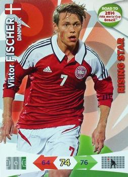 2013 Panini Adrenalyn XL Road to 2014 FIFA World Cup Brazil #44 Viktor Fischer Front
