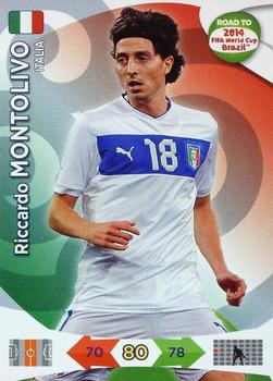 2013 Panini Adrenalyn XL Road to 2014 FIFA World Cup Brazil #124 Riccardo Montolivo Front