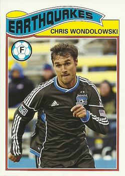 2013 Topps MLS - 1978 English Footballer #EPL-CW Chris Wondolowski Front