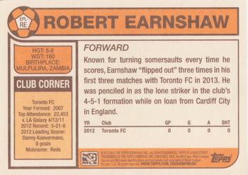 2013 Topps MLS - 1978 English Footballer #EPL-RE Robert Earnshaw Back