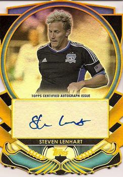 2013 Topps MLS - Golden Boot Die Cut Autographs #GBA-SL Steven Lenhart Front