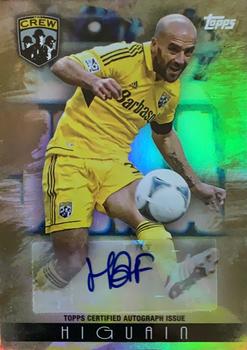 2013 Topps MLS - Maestros Autographs Gold #MA-FH Federico Higuain Front