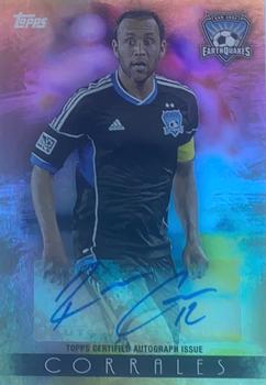 2013 Topps MLS - Maestros Autographs Gold #MA-RC Ramiro Corrales Front