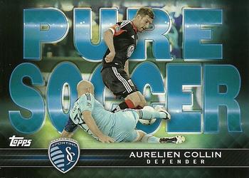 2013 Topps MLS - Pure Soccer #TIS-AC Aurelien Collin Front