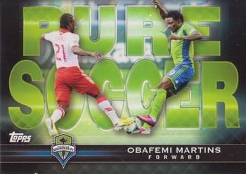 2013 Topps MLS - Pure Soccer #TIS-OM Obafemi Martins Front