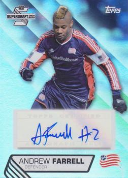 2013 Topps MLS - Super Draft Autographs #SDA-AF Andrew Farrell Front
