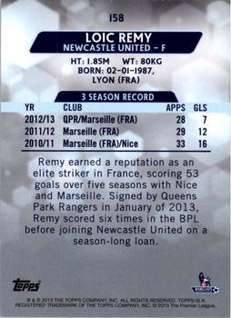 2013-14 Topps Premier Gold #158 Loic Remy Back