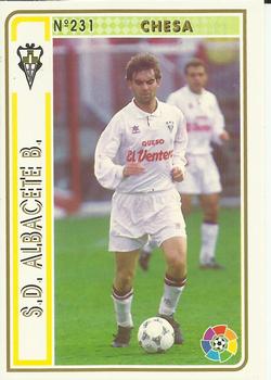 1994-95 Mundicromo Sport Las Fichas de La Liga #231 Chesa Front