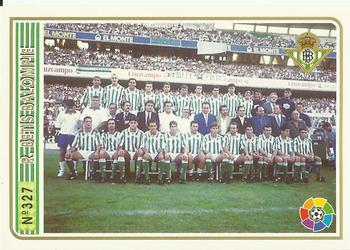 1994-95 Mundicromo Sport Las Fichas de La Liga #327 Team Card Front