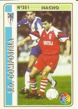 1994-95 Mundicromo Sport Las Fichas de La Liga #351 Nacho Front