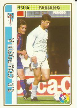 1994-95 Mundicromo Sport Las Fichas de La Liga #355 Fabiano Front