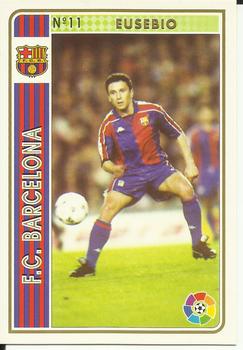 1994-95 Mundicromo Sport Las Fichas de La Liga #11 Eusebio Front