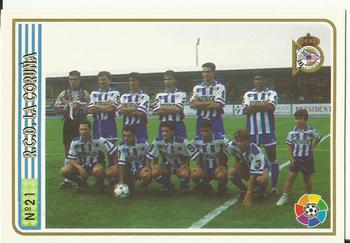 1994-95 Mundicromo Sport Las Fichas de La Liga #21 Team Card Front