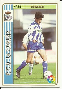 1994-95 Mundicromo Sport Las Fichas de La Liga #26 Ribera Front