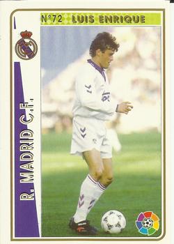 1994-95 Mundicromo Sport Las Fichas de La Liga #72 Luis Enrique Front