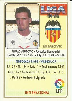 1994-95 Mundicromo Sport Las Fichas de La Liga #121 Mijatovic Back