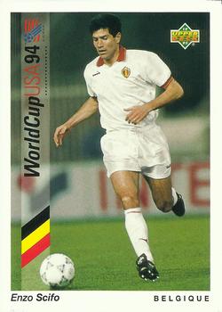 1993 Upper Deck World Cup Preview (Spanish/Italian) #11 Enzo Scifo Front