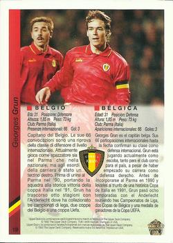 1993 Upper Deck World Cup Preview (Spanish/Italian) #19 Georges Grun Back