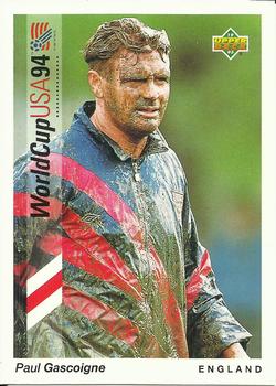 1993 Upper Deck World Cup Preview (Spanish/Italian) #56 Paul Gascoigne Front