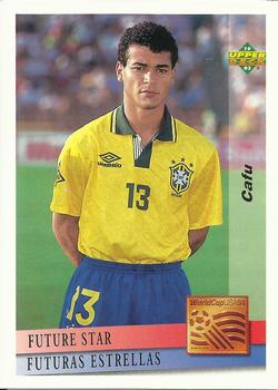 1993 Upper Deck World Cup Preview (Spanish/Italian) #130 Cafu Front