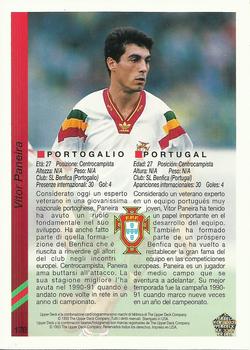 1993 Upper Deck World Cup Preview (Spanish/Italian) #178 Vitor Paneira Back