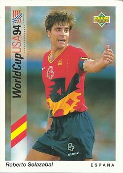1993 Upper Deck World Cup Preview (Spanish/Italian) #192 Roberto Solozabal Front