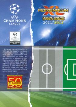 2011-12 Panini Adrenalyn XL UEFA Champions League - Top Masters #354 Wayne Rooney Back