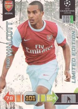 2010-11 Panini Adrenalyn XL UEFA Champions League - Limited Editions #NNO Theo Walcott Front