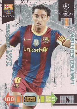 2010-11 Panini Adrenalyn XL UEFA Champions League - Limited Editions #NNO Xavi Hernandez Front
