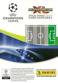 2010-11 Panini Adrenalyn XL UEFA Champions League - Limited Editions #NNO Lionel Messi Back