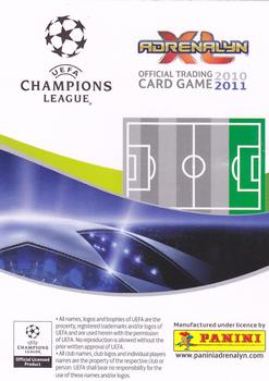 2010-11 Panini Adrenalyn XL UEFA Champions League - Limited Editions #NNO Kenny Miller Back